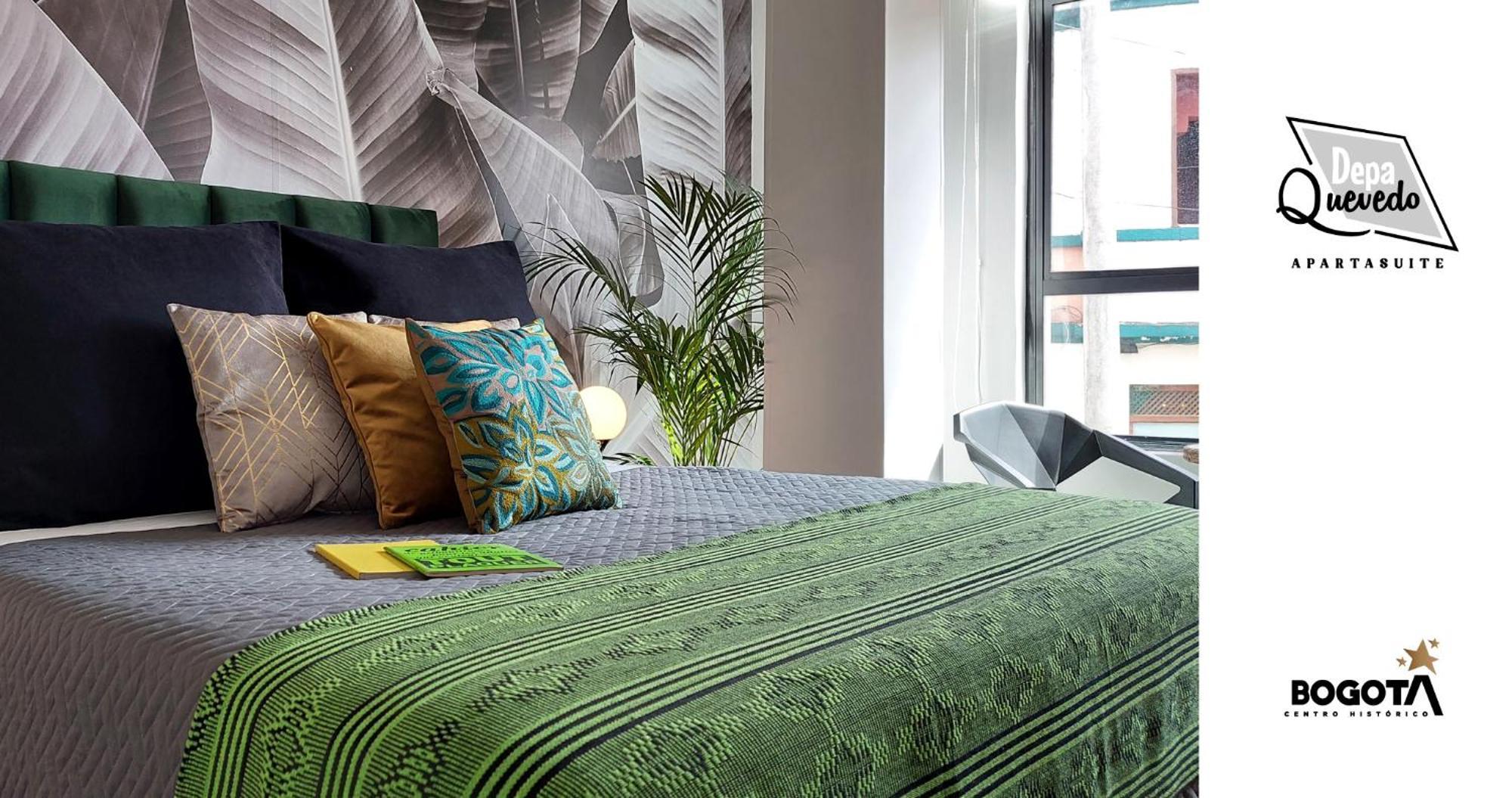 Depa Quevedo - Trendy Revamped Flat - Exceptional Spot In Bogota'S Historic Colonial Square - Candelaria Exterior foto